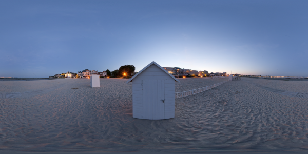 Le Pouliguen - cabine de plage