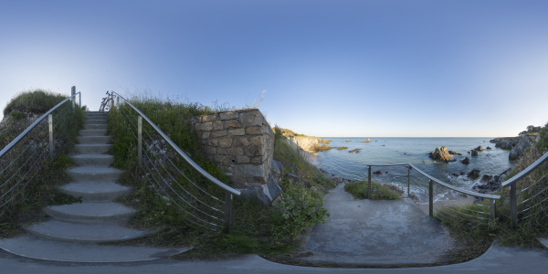 Le Pouliguen - escalier côte sauvage