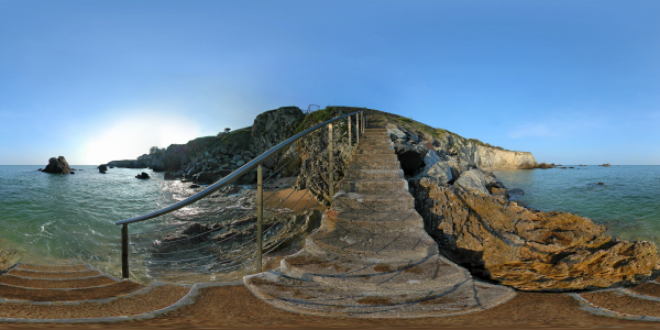 Le Pouliguen - escalier côte sauvage