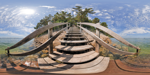 La Vigne - escalier