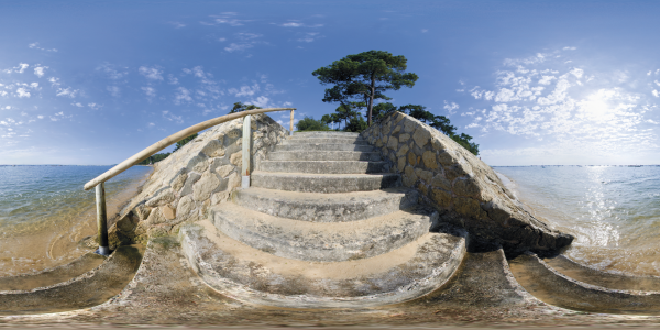 L'Herbe - escalier