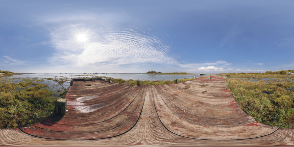 L'île aux oiseaux - chaland