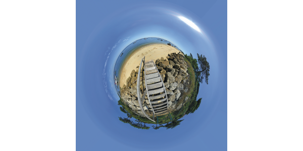 La Vigne - escalier
