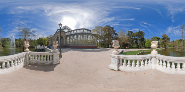 Madrid — Palacio de Cristal — Parque del Buen Retiro